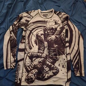 Tatami JiuJitsu BJJ rashguard men's XXL